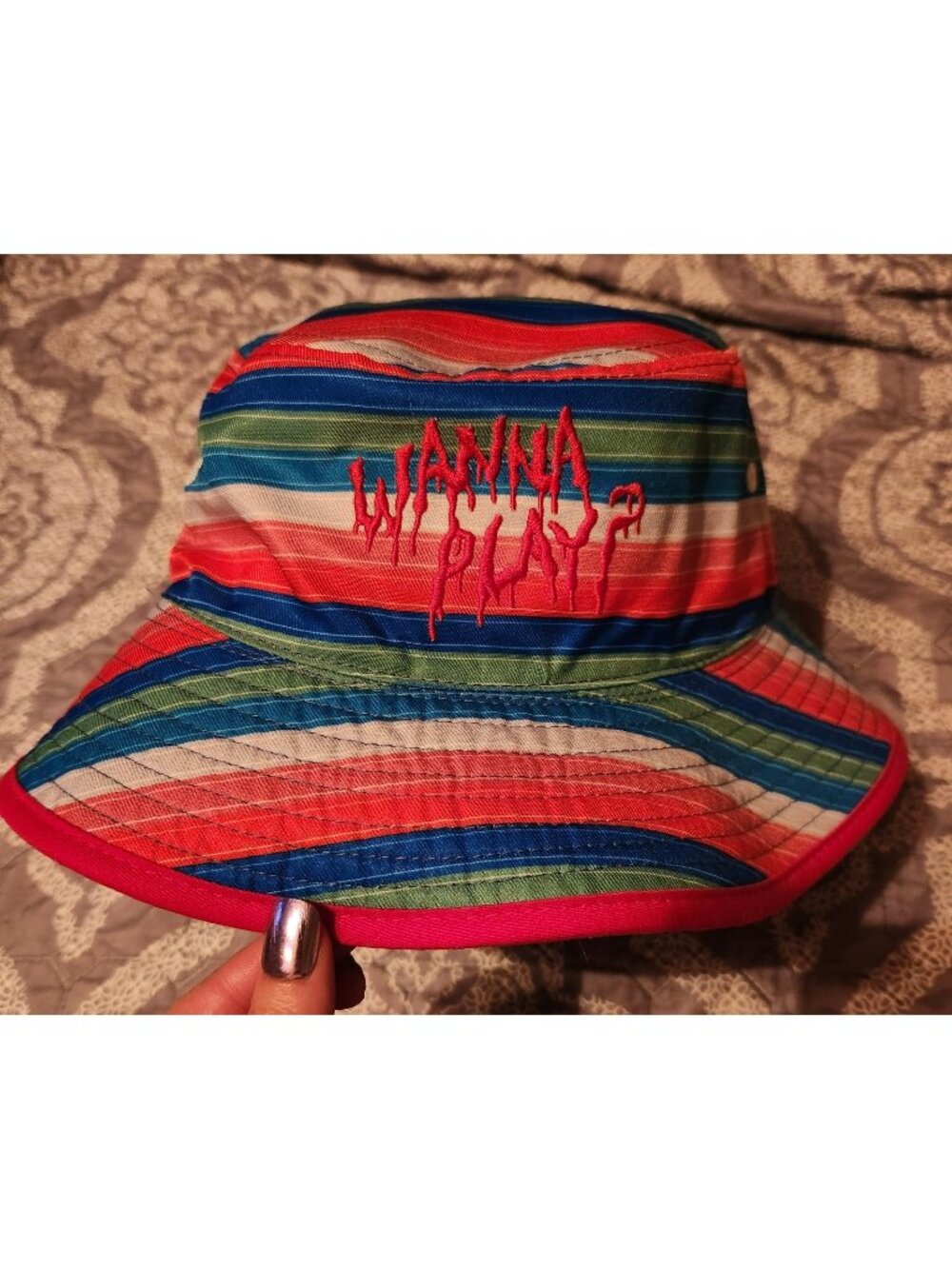 Halloween Horror Nights 23’ HHN Universal Studios Childs Play Chucky Bucket Hat